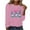 Pink, variant on Abomasnow Breast Cancer Sweatshirt for Women, Pink Ribbon Pullover Breast Cancer Awareness Hoodie Cancer Fighter Long Sleeve Tops Casual Fall Fashion Blouse Tee Shirts