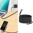 thumbnail image 2 of High Speed USB C Cable 90 Degree Connector 40Gbps Data Transfer and 8K Display Compatibilities for Laptops and Tablets, 2 of 12
