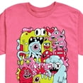 thumbnail image 2 of Instant Message - Monster Doodle - Toddler & Youth Short Sleeve T-Shirt, 2 of 5