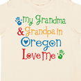 thumbnail image 4 of Inktastic Oregon My Grandma and Grandpa Love Me Boys or Girls Toddler T-Shirt, 4 of 5