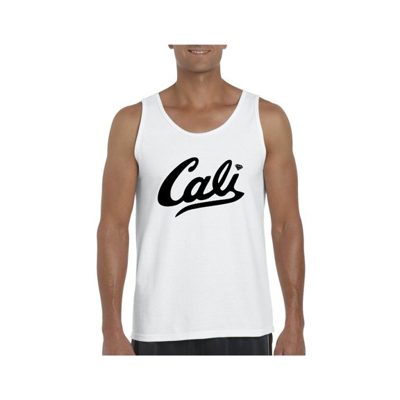 MmF - Men's Tank Top for Men, up to Men Size 3XL - California Cali
