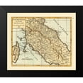 thumbnail image 2 of Robert 23x20 Black Modern Framed Museum Art Print Titled - Papal States Tuscany Italy - Robert 1748, 2 of 5