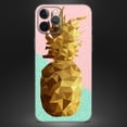 thumbnail image 4 of DesignSkinz Geometric Summer Pineapple v1 Full-Body Skin Decal Wrap Cover for iPhone 16 Pro, 4 of 9
