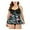 Black, variant on Two Piece Women Swimsuit Plus Size Bathing Suit Sexy Flamingo Bikini Set Comfort Beach Wear Swimwear Gift