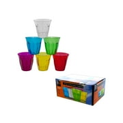 Colorful Plastic Tumbler Set (Pack Of 1) by Bulk Buys