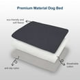 thumbnail image 3 of PROCIPE 47" Dog Bed Washable Kennel Pad Anti Slip Pet Crate Mat Dark Grey, 3 of 8