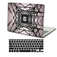 thumbnail image 3 of KSK KAISHEK for MacBook Pro 13 inchs Case 2015 - 2012 Release Model A1425 & A1502, Plastic Hard Shell Cover + Black Keyboard Cover, Pink series 0114, 3 of 5