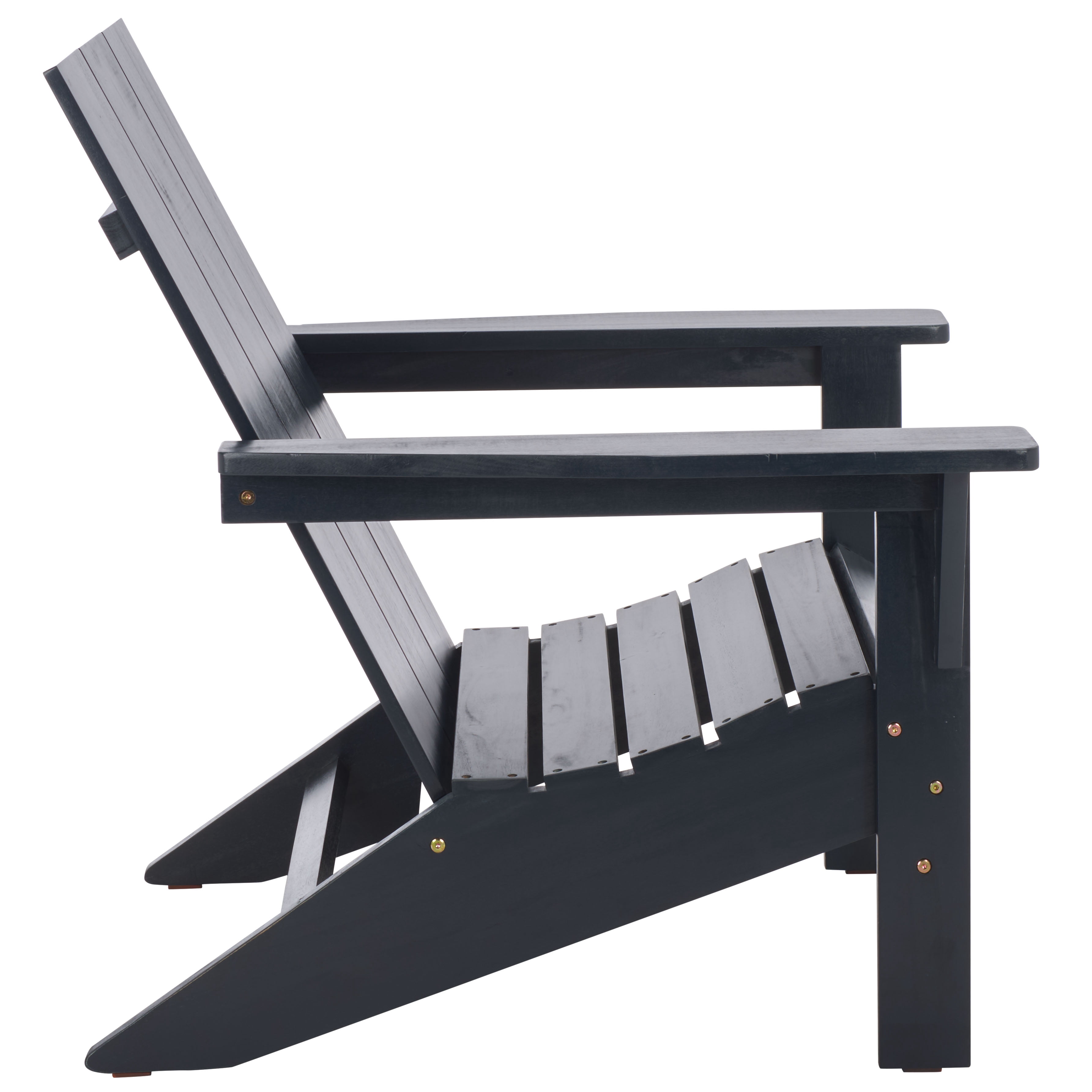 Safavieh Alton Outdoor Wood Adirondack Chair, Midnight Blue