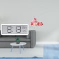 thumbnail image 2 of Reloj de pared digital, reloj de escritorio, escultura de ciervo, estatua de resina, pantalla USB multifuncional, adecuado para la decoración del, 2 of 8