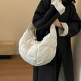 thumbnail image 3 of LinYooLi Quilted Tote Bag Large Puffer Shoulder Bag Hobo Crossbody Bag Puffy Padded Fall Winter Bag for Women and Men, 3 of 6