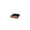 Orange, variant on Jeco Wicker Porch Swing in Black with Orange Cushion