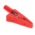 thumbnail image 1 of 10PCS/Set Safety Clip 2mm Banana Jack Rear Testing Clamp Pure Copper for Power RegulatorRed, 1 of 2