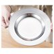 thumbnail image 4 of Stainless Steel Plate Set, Portable Tableware Set, Plates, Outdoor Camping, Picnic Barbecue, 4 of 5