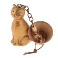 thumbnail image 4 of Campana de viento conmemorativa para gatos, decoración para balcón, porche, campana de viento de bendición, adorno colgante para patio exterior, Estilo B, 4 of 8
