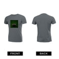 thumbnail image 2 of Coolnut Womens T Shirts Fashion Tops, American Football Ball On Grass Women's Basic Short Sleeve Tees, Grey Lightweight Casual Summer Clothes, L, 2 of 6