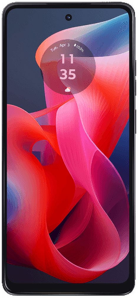 Motorola Moto G24 128GB ROM Smartphone (Unlocked), Matte Charcoal