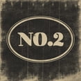 thumbnail image 2 of Grey, Jace 26x26 White Modern Wood Framed Museum Art Print Titled - NO2 Black, 2 of 4