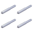 thumbnail image 1 of DOLITY 4 Pieces Toilet Paper Holder Spring Loaded Roller Tissue Box Paper Roll Core Sliver, 1 of 9