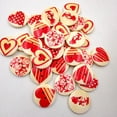 thumbnail image 2 of DPTALR 50PCS 20mm Wooden Buttons Heart Pattern 2-Holes Sewing Scrapbooking Craft DIY, 2 of 4