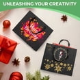 thumbnail image 7 of CCOCC 3Pcs Black Paper Gift Bags Paper Goodie Bags Large Rectangle Thick Father'S Day Holiday Party Shopping Packaging Toes Bulk with Handle, 7 of 7