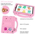 thumbnail image 4 of Dteck for iPad mini Kids Case 7.9 inch, DIY Cute Cartoon Toys for Kids Child Proof Shockproof iPad mini Case with Handle Stand for 7.9 Inch
iPad mini 5/mini 4/mini 3,Pink, 4 of 6