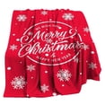 thumbnail image 5 of Tnobhg Throw Blanket Soft Cozy Flannel Fleece Durable Breathable Christmas Tree Design Keep Warm Cartoon Pattern Blanket, 5 of 8