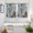 Blue, variant on Blue Grey Wooden Kitchen Curtains Window Panels, Farmhouse Barn Sunflowers Retro Insulated Window Treatment Curtain, Grommet Curtains for Bedroom/Living Room/Bathroom, 2 Piece 52"Wx45"L