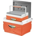 thumbnail image 3 of Pinnacle Thermoware 4.5 and 11 L Hard Sided Thermocooler, Orange, 2 Pack, 3 of 9