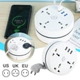 thumbnail image 2 of Universal Power Strip Power Strip Plug USB Socket Extension Socket 25 B1X0 S2W2, 2 of 8