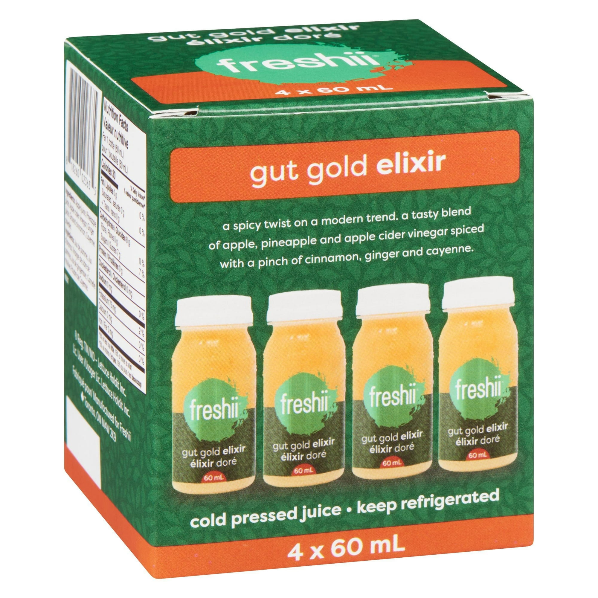 FRESHII X-GUT GOLD ELIXR FAM - Walmart.ca
