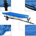 thumbnail image 5 of waltyotur 16FT 600D Heavy Duty Waterproof Marine Grade Trailerable Boat Cover Replacement for Jon Boat, 5 of 7