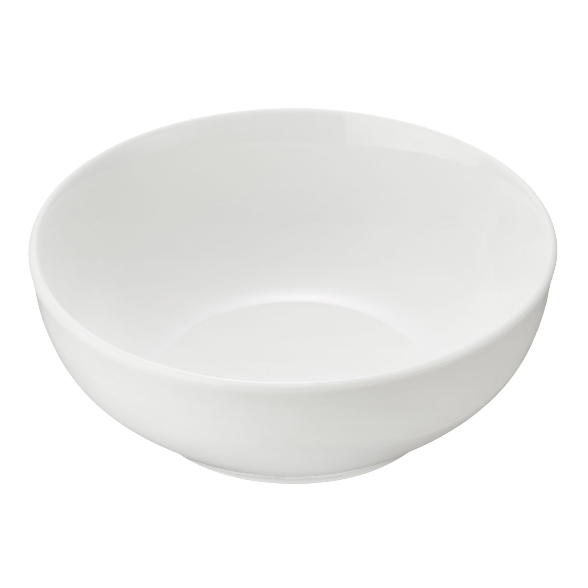 Mainstays Glazed White Stoneware Dinnerware Set, 12-Pieces - image 5 of 12