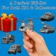 thumbnail image 3 of 28 PCS Military Base Toys Set Including Army Vehicles, Aircraft, Tanks, Army Men Action Figures, Watchtower and Military Combat Toys for Kids, 3 of 7