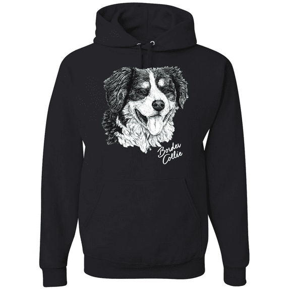 Border Collie Dog Lover Pet Owner Animal Lover Graphic Hoodie Sweatshirt