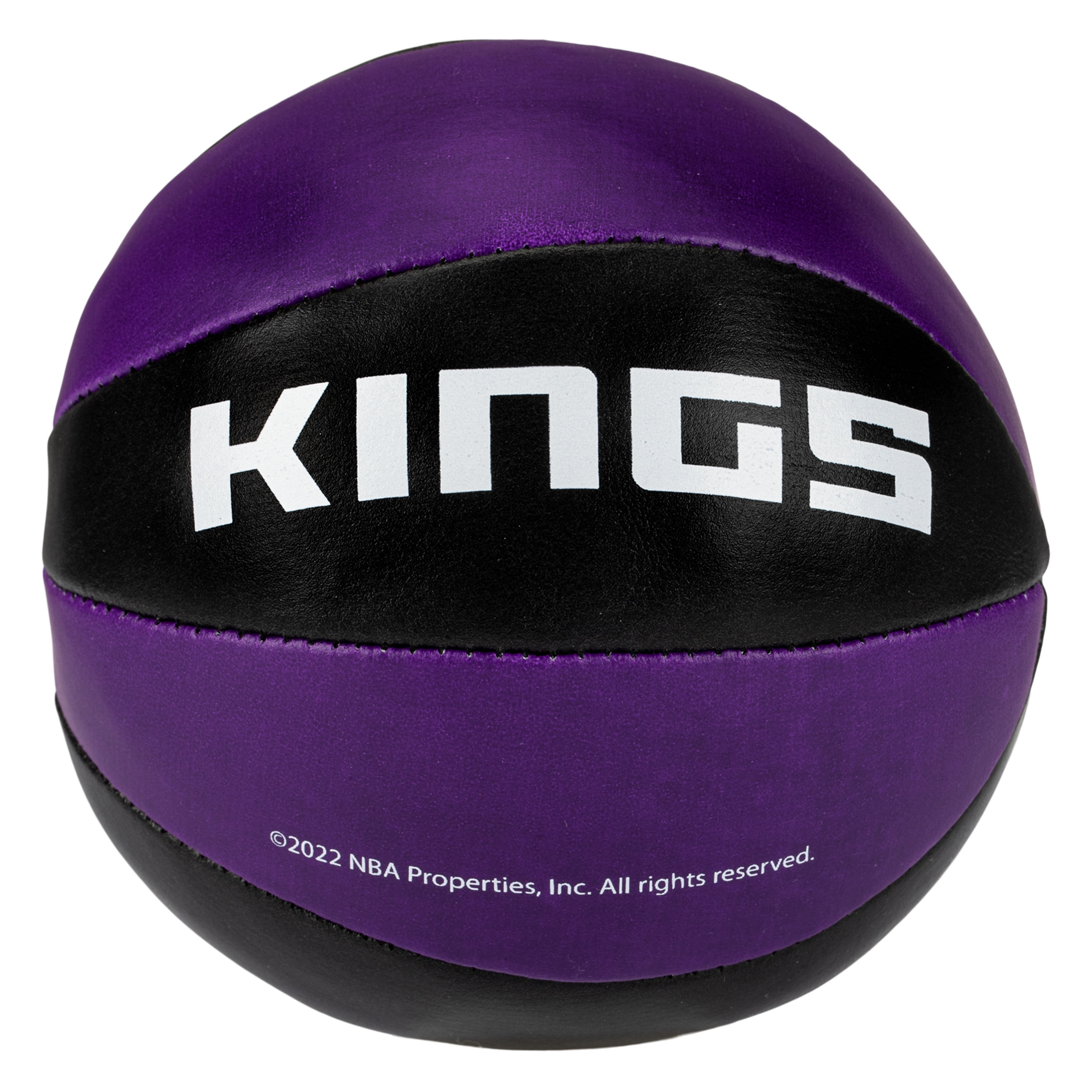 Franklin Sports NBA Sacramento Kings Toy Basketballs - 2 Pack of Kids Soft Mini Basketballs for Over the Door + Indoor Hoops - NBA Fan Shop Kids Soft Toy Basketballs - (2) Mini Balls Included
