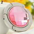 thumbnail image 4 of Yoone Foldable Handbag Purse Hanger Convenient Table Hook Hang Round Rhinestone Holder, 4 of 6
