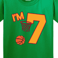 thumbnail image 4 of Inktastic Im Seven Seventh Birthday Basketball Youth T-Shirt, 4 of 5