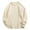 White, variant on JTieacloth Casual Mens Sweaters Men's Sweater Winter New Round Neck Solid Color Versatile Knitted Sweater Men's Thick Bottom Knitted Sweater(Black)