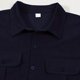 thumbnail image 4 of Ceisia Men's Relaxed Fit Corduroy Short Sleeve Turndown Collar Shirt with Dual Chest Pockets Navy XL Gifts, 4 of 6