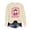 Beige, variant on ,In October We Wear Pink Sweatshirts for Women Halloween Funny Ghost Graphic Pullover Sweatshirts Cancer Awareness Loose Long Sleeve Round Neck Tops Hot Pink2 L