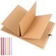 thumbnail image 1 of Vintage Graduation Album Kraft Paper Photo Album Book for Picture Storage Scrapbook, 1 of 2