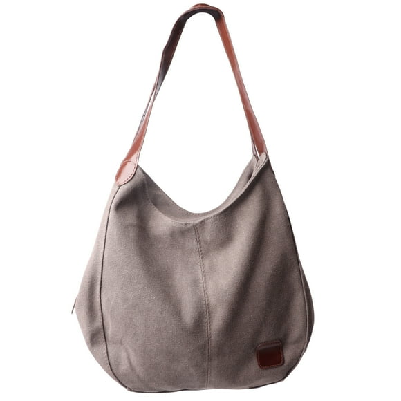 Bolsa de lona de gran capacidad, estilo informal, reutilizable, previene la deformación, bolsa de compras de tela