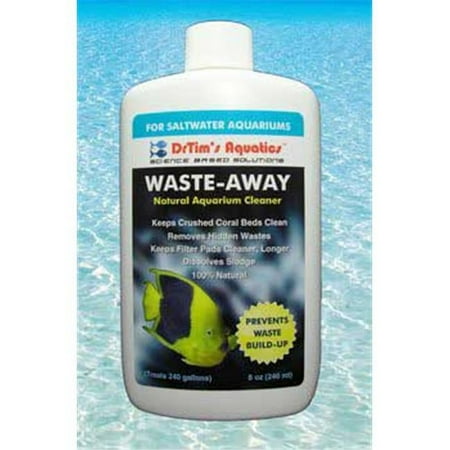 UPC: 0812540012722 | WASTE-AWAY SALTWATER AQUARIUM SOLUTION – 272  (Pack of 1)
