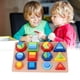 thumbnail image 3 of Tablero de rompecabezas a con forma de Montessori Clasificación 3D Aprendizaje Desarrollo educativo Juguete sensorial A Hugo tablero de partido de forma, 3 of 10