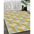 thumbnail image 2 of Ahgly Company Indoor Rectangle Patterned Khaki Gold Novelty Area Rugs, 10' x 13', 2 of 6