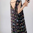 thumbnail image 5 of Vêtements de Nuit Grande Taille pour Femmes, Chemise de Nuit Ample pour Femmes, Robe Décontractée avec Col Rond, Chemise de Nuit Longue Douce pour Usage Quotidien à la Maison, 5 of 5