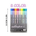 thumbnail image 4 of Jusqu'à 60 % de Rabais Cadeaux Viflosae Stylo Contour Double Ligne Brillant Marqueur de Couleur Étudiant avec Combinaison Fluorescente Rouge Filet Double Stylo de Compte à Main (10 ml) Papeterie en Rabais, 4 of 9
