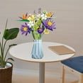 thumbnail image 6 of EMANNON Flower Bouquet Building Set - 13 Artificial Flowers Building Kit, 891pcs Building Blocks Toy for Kids and Adults, 6 of 8