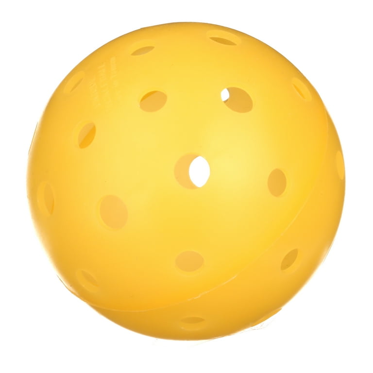 Cyclotron Outdoor Pickleballs – USAPA Approved, 40-Hole Design, High Visibility Yellow, 6-Pack