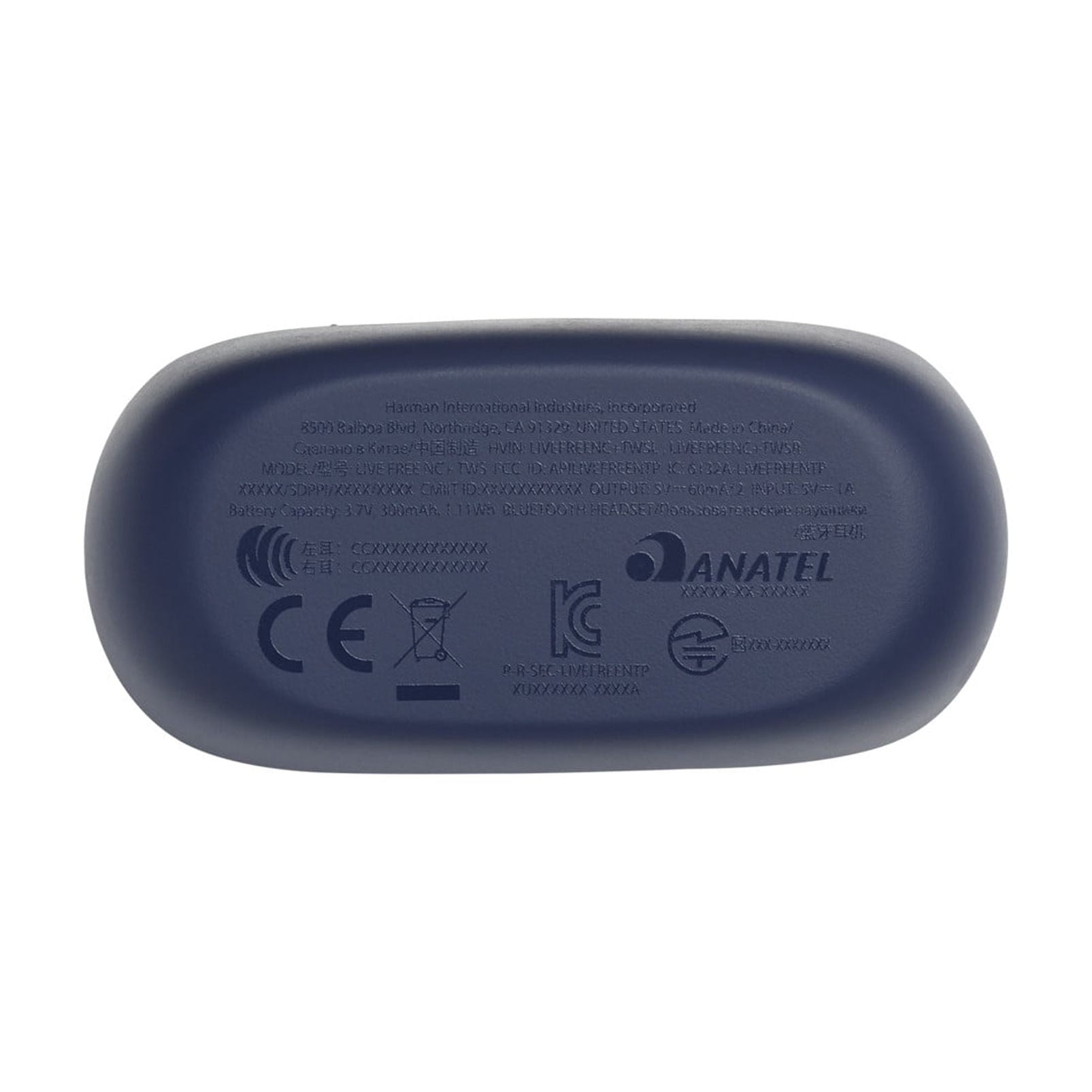 JBL Live Free NC+ TWS - True wireless Noise Cancelling earbuds - Blue